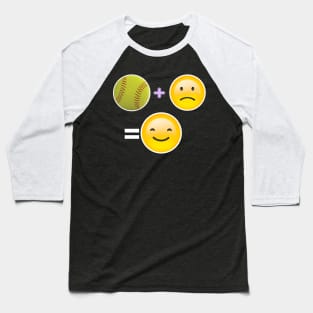 Softball Happy Baseball T-Shirt